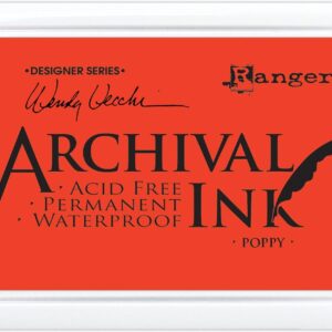 Ranger - Wendy Vecchi - Archival Ink - Pad - Poppy