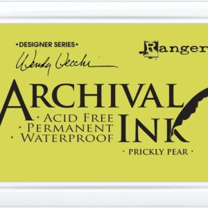 Ranger - Wendy Vecchi - Archival Ink - Pad - Prickly Pear