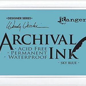 Ranger - Wendy Vecchi - Archival Ink - Pad - Sky Blue
