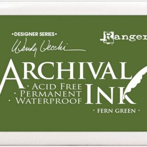 Ranger - Wendy Vecchi - Archival Ink - Pad - Fern Green