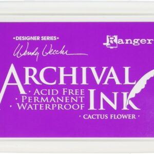 Ranger - Wendy Vecchi - Archival Ink - Pad - Cactus Flower