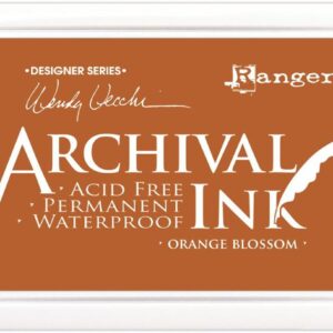 Ranger - Wendy Vecchi - Archival Ink - Pad - Orange Blossom
