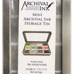 Ranger - Archival - Mini Ink Pad Storage Tin
