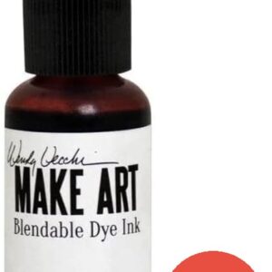 Ranger - Wendy Vecchi - Make Art Blendable Dye Ink - Reinker - Poppy