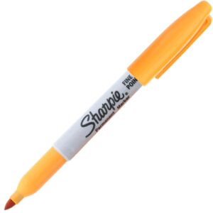 Sharpie - Permanent Marker - Fine - Warm Orange