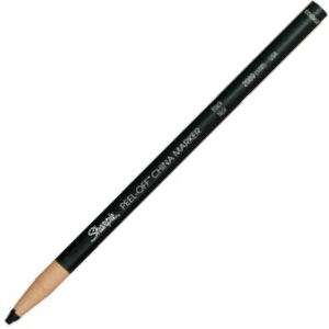 Sharpie - Peel-Off China Marker - Black