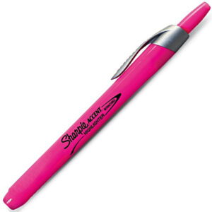 Sharpie - Accent - Retractable Highlighter - Pink