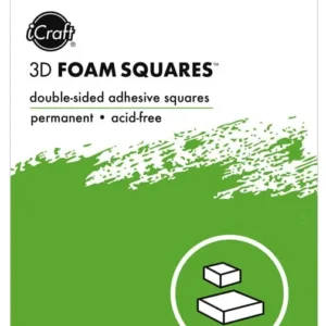 Therm-O-Web - iCraft - 3D Double-Sided Adhesive Foam Squares (1/4" x 1/2" x 1/8")