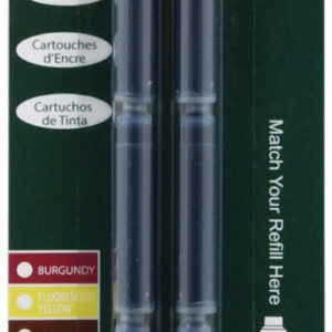 Yafa - MonteVerde - Fountain Pen Refill - Black (6 Pieces)