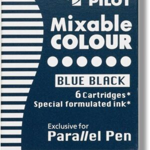 Pilot - Parallel Calligraphy Pen - Refill - Blue Black (6 Pieces)