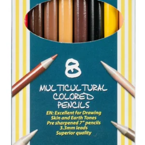 Sargent Art - Multi-Cultural Colored Pencils (8 Pieces)