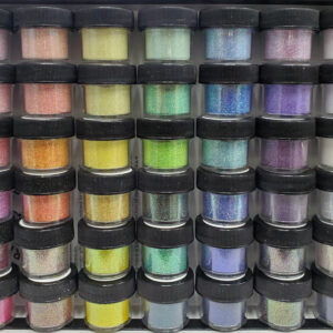 Transparent Glitter - Ultrafine - - Set - 42 Pieces (.25oz)