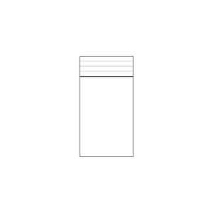 Zippit - Plastic Bags - 2"x3" (100 Pieces)