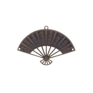 Replicated Chinese Emblems - Small Fan - 2-1/4" (6 Pieces)