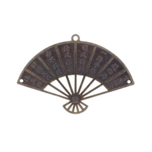 Replicated Chinese Emblems - Large Fan - 3" (4 Pieces)
