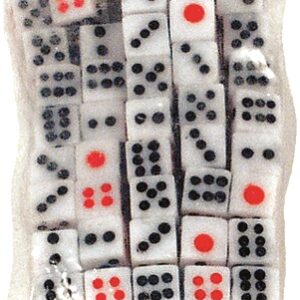 Plastic Mini Dice (100 Pieces)