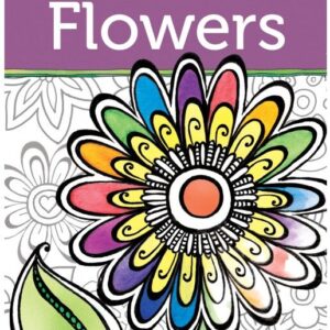 Zenspirations Coloring Book Flowers - Joanne Fink