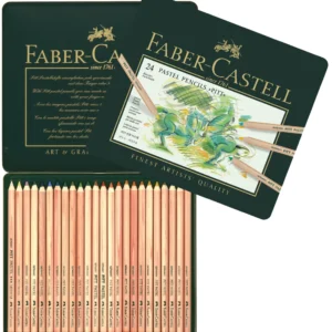 Faber-Castell - Pitt - Pastel Pencils (24 Pieces)