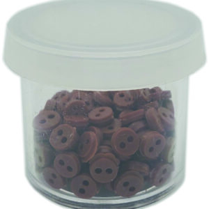 Gary Burlin - Mini Buttons - Brown (Small)