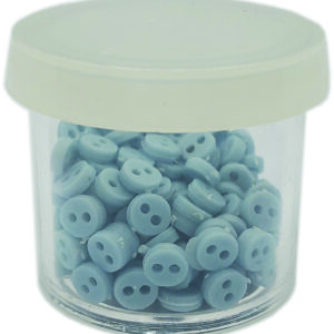 Gary Burlin - Mini Buttons - Light Blue (Small)
