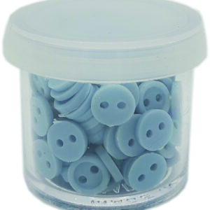 Gary Burlin - Mini Buttons - Light Blue (Large)