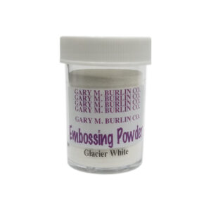 Gary Burlin - Embossing Powder - Glacier White (1oz)