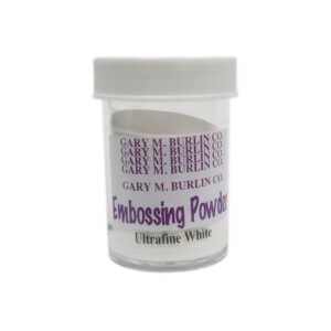 Gary Burlin - Embossing Powder - Ultrafine White (1oz)