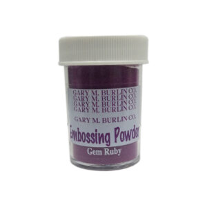 Gary Burlin - Embossing Powder - Gem Ruby (1oz)