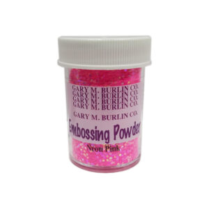 Gary Burlin - Embossing Powder - Neon Pink (1oz)