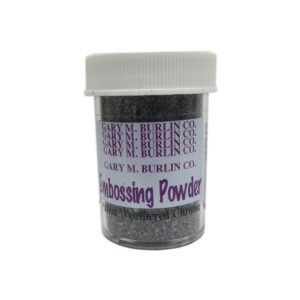 Gary Burlin - Embossing Powder - Patina Weathered Chrome (1oz)
