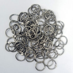 Krystal Klear Hardware - Book Rings - 1/2" (100 Pieces)