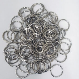 Krystal Klear Hardware - Book Rings - 1" (100 Pieces)