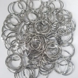 Krystal Klear Hardware - Book Rings - 1.25" (100 Pieces)