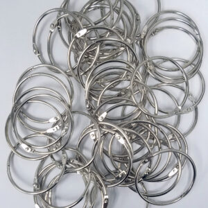 Krystal Klear Hardware - Book Rings - 2" (100 Pieces)