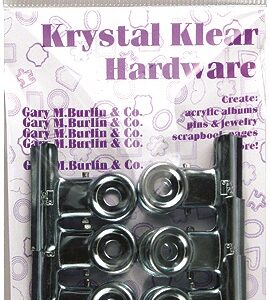 Krystal Klear Hardware - Spring Clips - 1.25" (6 Pieces)