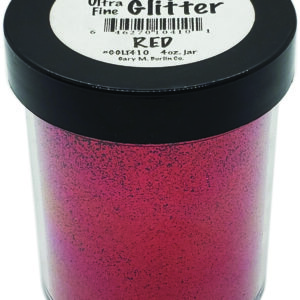 Gary Burlin - Big UltraFine Glitter - Red (4 oz.)