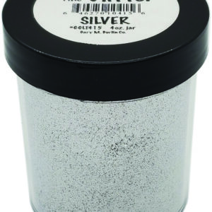 Gary Burlin - Big UltraFine Glitter - Silver (4 oz.)
