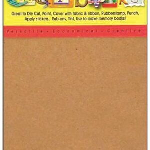 Grafix - Kraft Chipboard - 8.5" x 11" (6 Sheets)