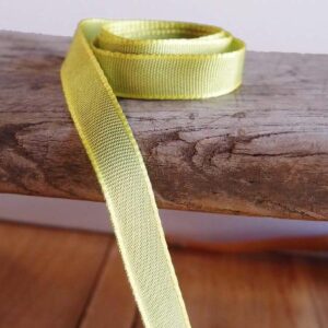 Two-Tone Grosgrain Ribbon - Pear (3/8" x 75')