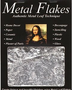 Speedball - Mona Lisa Metal Leaf - Metal Flakes - Silver (3g)