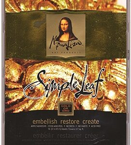 Speedball - Mona Lisa Metal Leaf - Simple Leaf - Gold