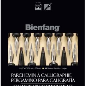 Bienfang - Calligraphy Parchment Paper - 8.5"x11" - Gold (60lb)