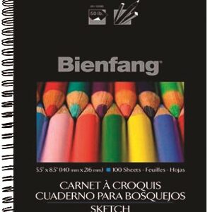 Bienfang - 601 Sketch Book - 5.5" x 8.5" (50lb)
