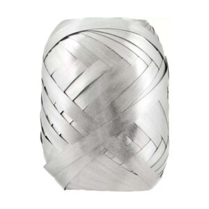 Poly Curling Ribbon - Egg - Silver (3/16"x 66')