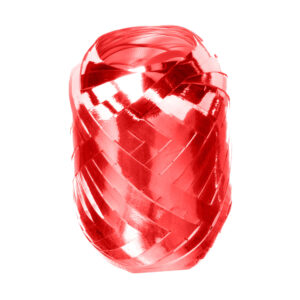Metallic Curling Ribbon - Egg - Red (3/16"x 66')
