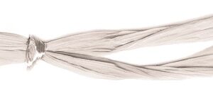 Pearlized Rayon Raffia - Spool - White (3/16" x 60')