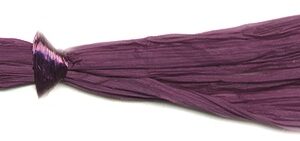 Pearlized Rayon Raffia - Spool - Purple (3/16" x 60')