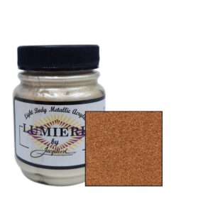 Jacquard - Lumiere - Acrylic Paint - Metallic Rust (2.25oz)