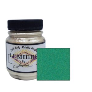 Jacquard - Lumiere - Acrylic Paint - Halo Blue Gold (2.25oz)