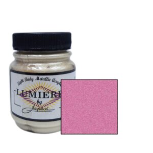 Jacquard - Lumiere - Acrylic Paint - Pearlescent Magenta (2.25oz)